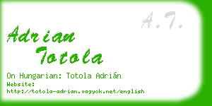adrian totola business card